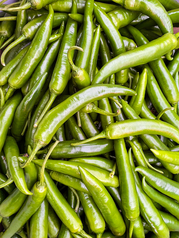 Green chillies